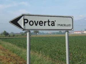 italiani e la poverta